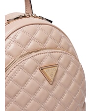 GUESS GIULLY Sac &agrave; dos matelass&eacute; avec 2 compartiments beige clair - Sacs pour Femme - 5