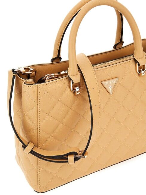 ECO CARLY  Sac &agrave; main, avec bandouli&egrave;re BEIGE - Sacs pour Femme