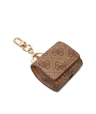 GUESS GIFT BOX Mini portefeuille et étui pour airpods LOGO DE LAIT - Portefeuilles Femme - 4