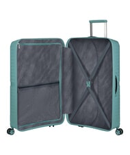 AMERICAN TOURISTER Chariot TOURISTER AMERICAIN AIRCONIC, grand, taille légère turquoise poussiéreux - Valises Rigides - 2