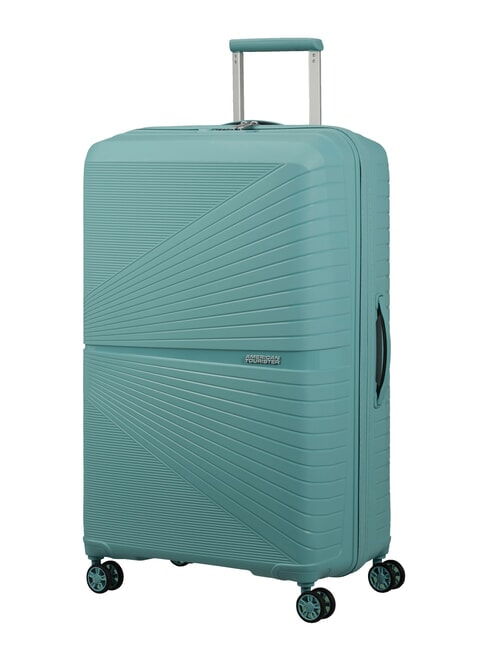 Chariot TOURISTER AMERICAIN AIRCONIC, grand, taille légère turquoise poussiéreux - Valises Rigides