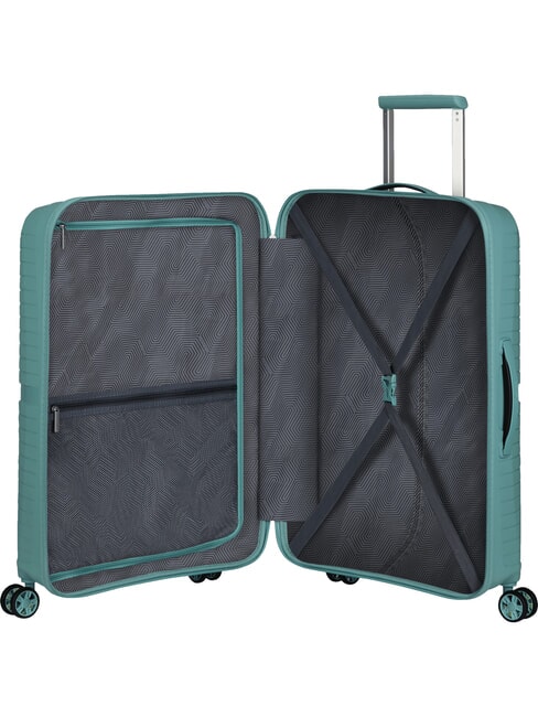 Chariot TOURISTER AMERICAIN AIRCONIC, taille moyenne, léger turquoise poussiéreux - Valises Rigides