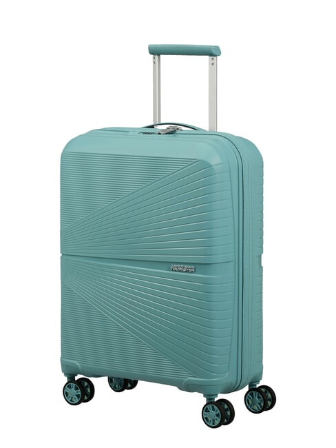 Chariot TOURISTER AMERICAIN AIRCONIC, bagage à main, lumière turquoise poussiéreux - Valises cabine