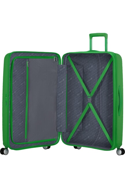 Valise Ligne SOUNDBOX. taille grande. extensible herbe verte - Valises Rigides