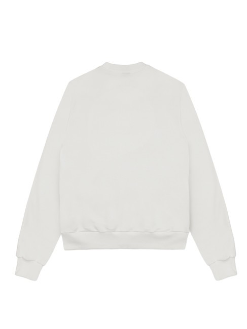 CONNECTIVE Sweat-shirt à col rond avec logo blanc - Pulls molletonnés