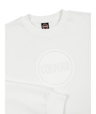COLMAR CONNECTIVE Sweat-shirt à col rond avec logo blanc - Pulls molletonnés - 3