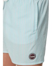 COLMAR WIRE Bermudes hawa&iuml;en-blanc - Maillots de bain - 3