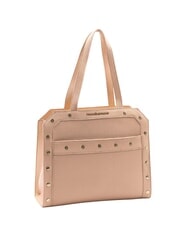 ROCCOBAROCCO GRACE Sac bandoulière avec clous beige - Sacs pour Femme - 2