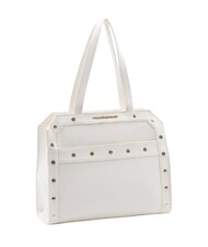 ROCCOBAROCCO GRACE Sac bandoulière avec clous Blanc - Sacs pour Femme - 2