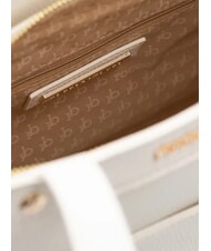 ROCCOBAROCCO GRACE Sac bandoulière avec clous Blanc - Sacs pour Femme - 3