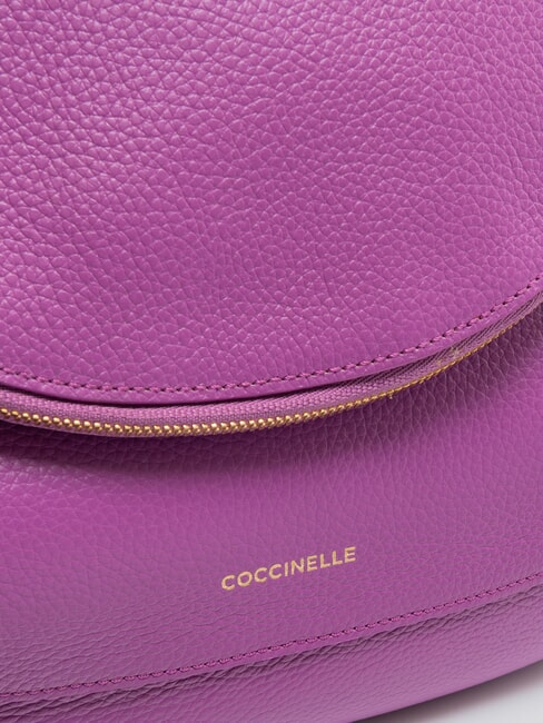 SOLE Sac &agrave; main, avec bandouli&egrave;re, en cuir dahlia - Sacs pour Femme