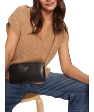 GUESS DARYNA 2  Mini sac &agrave; bandouli&egrave;re NOIR - Sacs pour Femme - 4