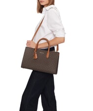 MICHAEL KORS SCARLETT Sac &agrave; main avec bandouli&egrave;re brn/gland - Sacs pour Femme - 5