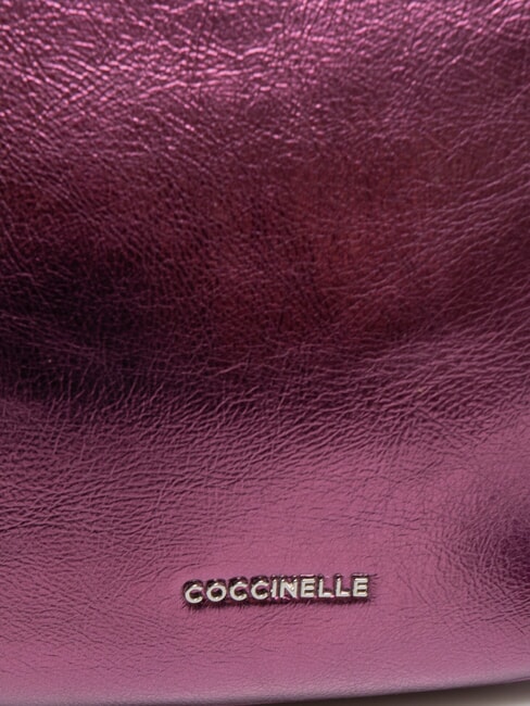 PRISCILLA PEPIT Petit sac en cuir perlé pulpe rose - Sacs pour Femme