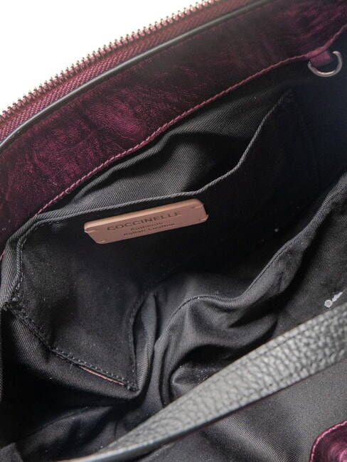 PRISCILLA PEPIT Petit sac en cuir perlé pulpe rose - Sacs pour Femme