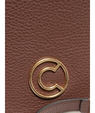 COCCINELLE LEILANI Sac à main en cuir avec bandoulière caroube - Sacs pour Femme - 5