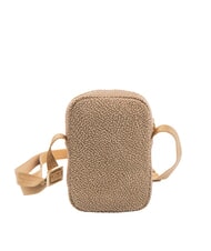 BORBONESE CLASSICA Micro-sac porte-smartphone mer Beiger - Sacs pour Femme - 4