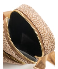 BORBONESE CLASSICA Micro-sac porte-smartphone mer Beiger - Sacs pour Femme - 5