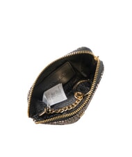 BORBONESE CLASSICA Porte-monnaie avec porte-clés OP / NATUREL / NOIR - Porte-clés - 2