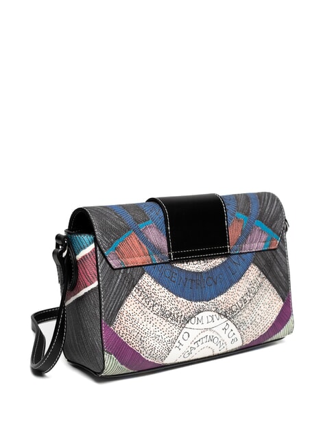 PLANETARIUM Sac bandoulière à rabat nuit/noir - Sacs pour Femme