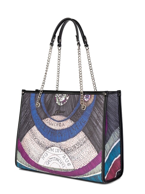 PLANETARIUM Sac à bandoulière avec poignée en chaîne nuit/noir - Sacs pour Femme