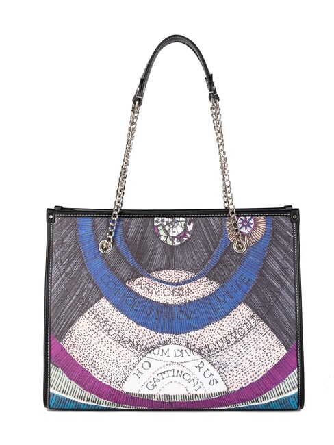 PLANETARIUM Sac à bandoulière avec poignée en chaîne nuit/noir - Sacs pour Femme