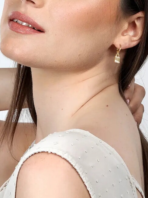 TALISMANI  Boucles d'oreilles en cristal or - Boucles d'oreilles