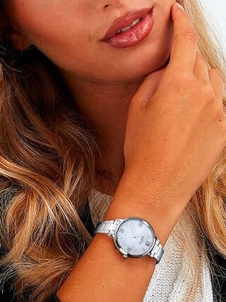 POETICA Montre en acier ARGENT - Montres