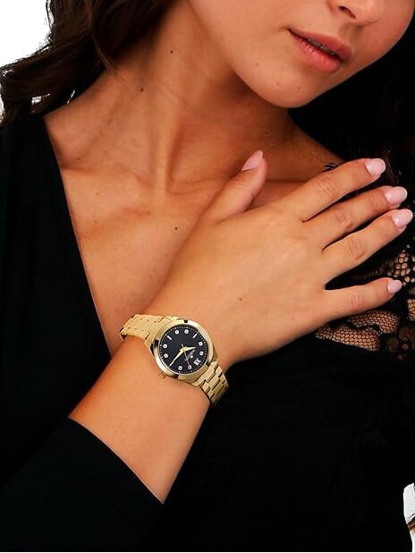 STILE Montre à heure fixe  Noir - Montres