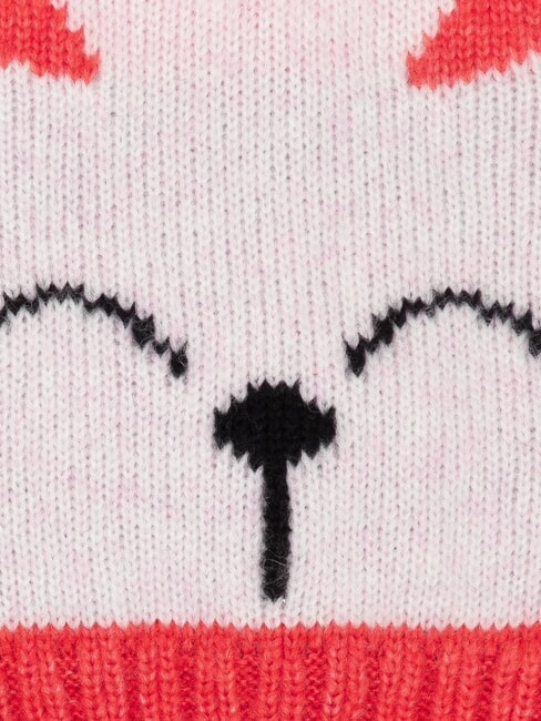 CHARMY KIDS Chapeau avec petit animal rose pâle-framboise - Chapeau de bébé