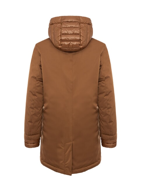 SURROUNDING Veste longue matelass&eacute;e &agrave; capuche champignon - Vestes pour femmes
