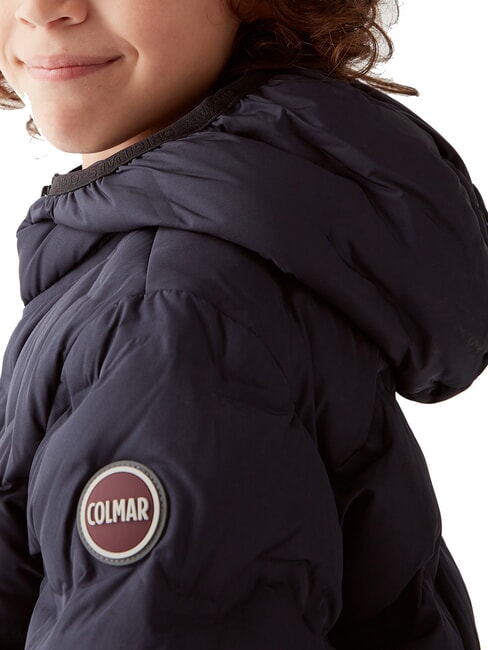UNCOMMON Doudoune matelass&eacute;e &agrave; capuche bleu marine - B&eacute;b&eacute; Vestes