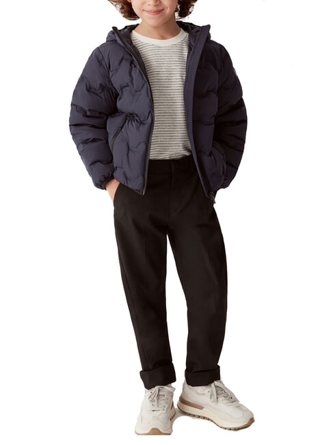 UNCOMMON Doudoune matelass&eacute;e &agrave; capuche bleu marine - B&eacute;b&eacute; Vestes