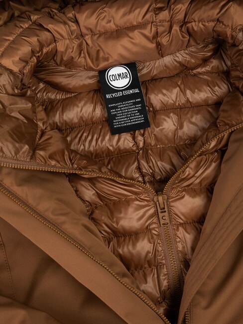 SURROUNDING Veste longue matelass&eacute;e &agrave; capuche champignon - Vestes pour femmes