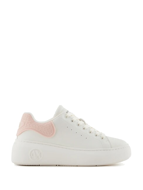 A|X Baskets pour femmes blanc cassé + rose clair - Chaussures Femme