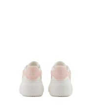 ARMANI EXCHANGE A|X Baskets pour femmes blanc cassé + rose clair - Chaussures Femme - 3