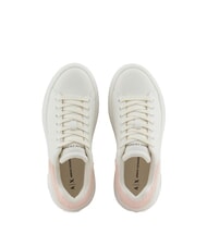 ARMANI EXCHANGE A|X Baskets pour femmes blanc cassé + rose clair - Chaussures Femme - 4