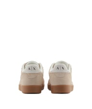 ARMANI EXCHANGE LEATHER Baskets en cuir mirage lumineux - Chaussures Femme - 3
