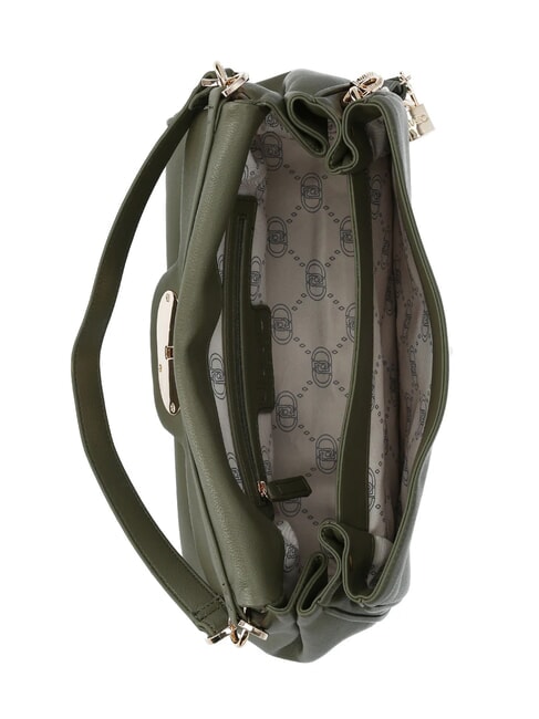 DYANI  Sac &agrave; bandouli&egrave;re arm&eacute;e verte - Sacs pour Femme