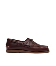 TIMBERLAND CLASSIC BOAT  Chaussures bateau en cuir bordeaux pleine fleur - Chaussures Femme - 2