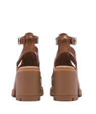 TIMBERLAND ALLINGTON Sandales hautes en cuir rouille pleine fleur - Chaussures Femme - 4