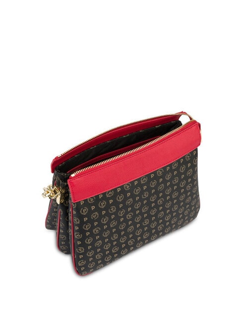 HERITAGE CLASSIC Sac à bandoulière avec bandoulière laque noire - Sacs pour Femme