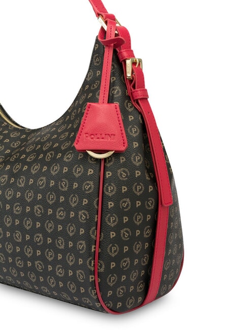 HERITAGE  Sac à bandoulière laque noire - Sacs pour Femme