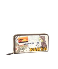 BRACCIALINI TUA CARTOLINE Kenya Portefeuille zippé multi - Portefeuilles Femme - 2