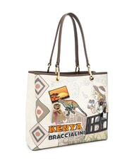 BRACCIALINI CARTOLINE Kenya Sac à bandoulière multi - Sacs pour Femme - 2