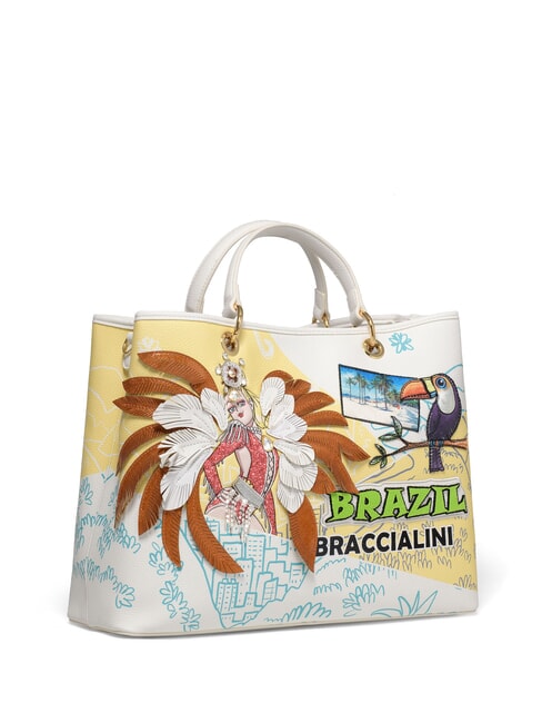 CARTOLINE Brazil Sac à main avec bandoulière multi - Sacs pour Femme