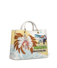 BRACCIALINI CARTOLINE Brazil Sac à main avec bandoulière - Sacs pour Femme