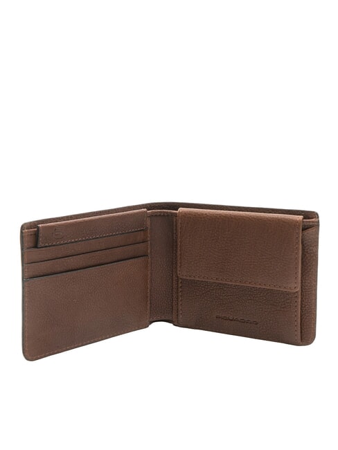 CRONUS  Portefeuille en cuir MARRON - Portefeuilles Homme