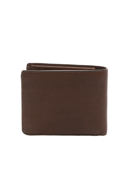 CRONUS  Portefeuille en cuir MARRON - Portefeuilles Homme