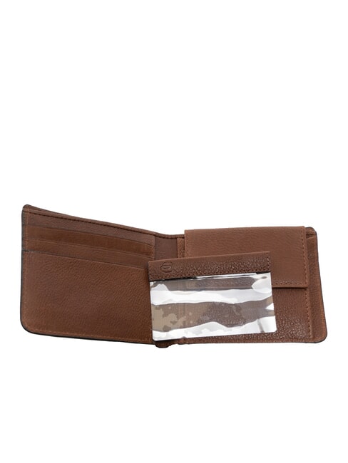 CRONUS  Portefeuille en cuir MARRON - Portefeuilles Homme